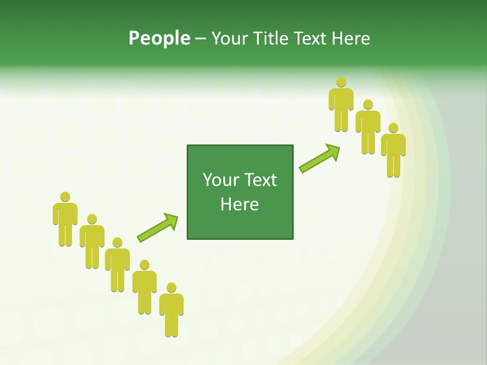 Curve Texture Illustration PowerPoint Template