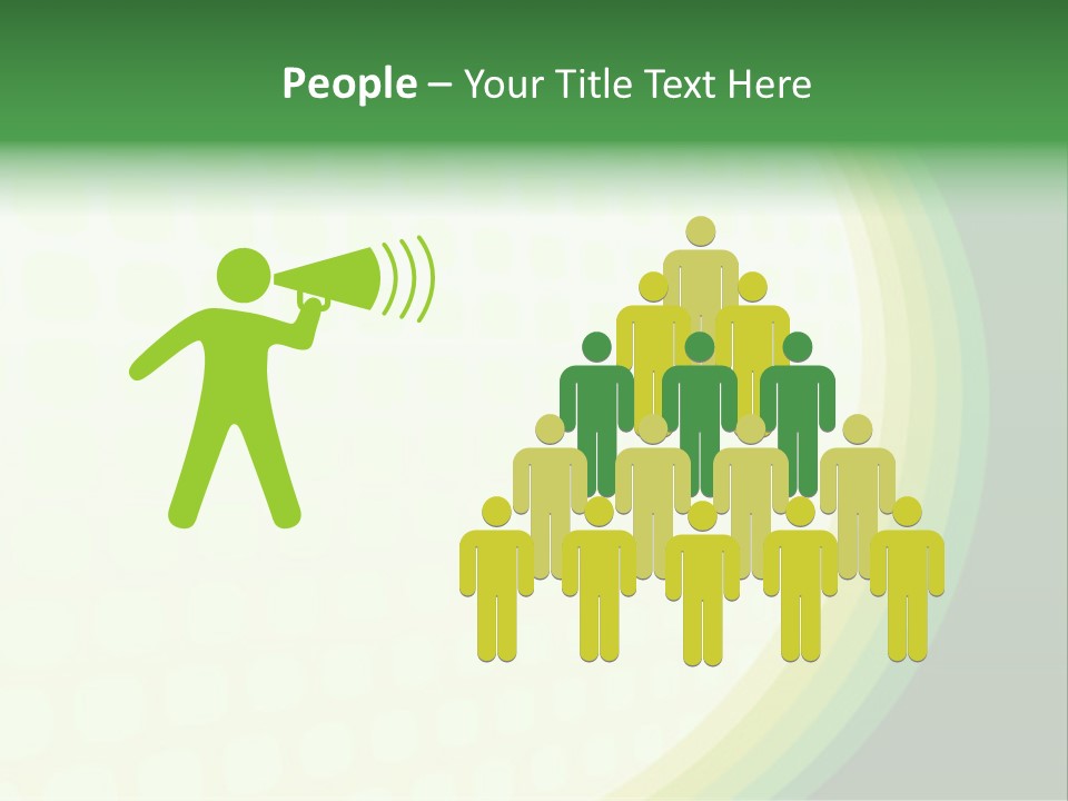 Curve Texture Illustration PowerPoint Template