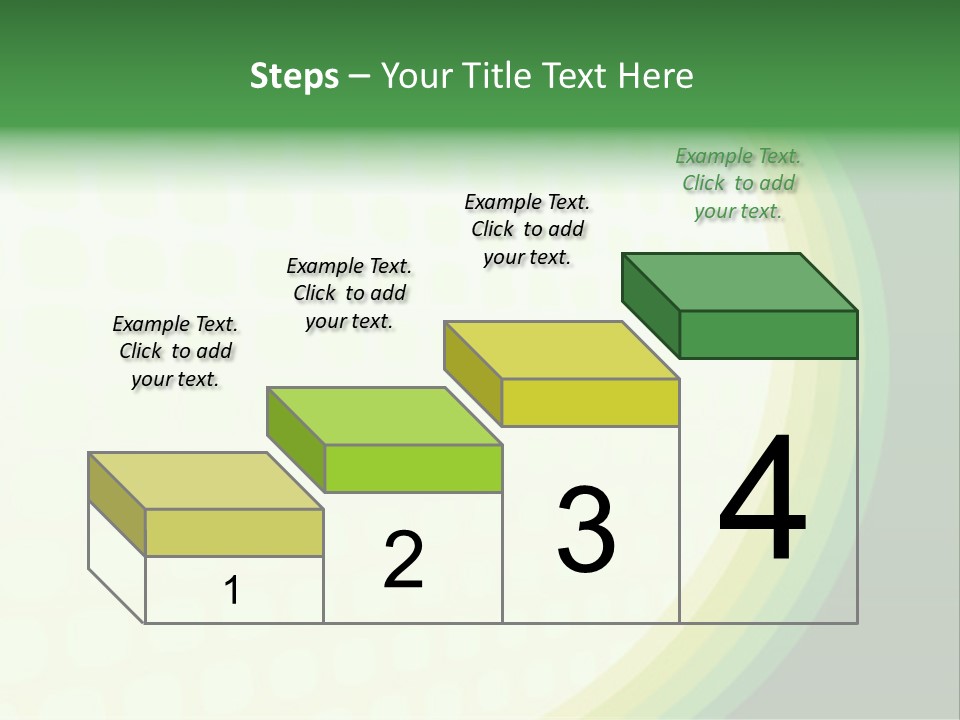 Curve Texture Illustration PowerPoint Template