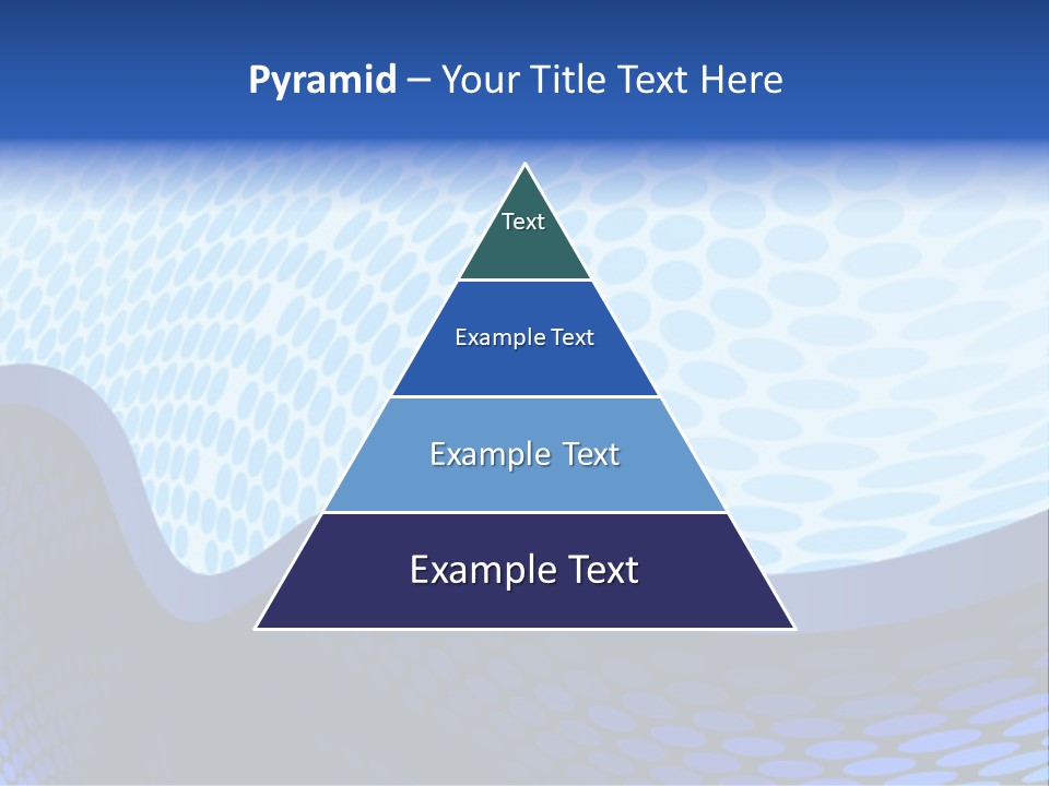 Cold Curve Shape PowerPoint Template