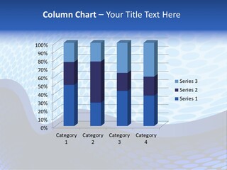 Cold Curve Shape PowerPoint Template