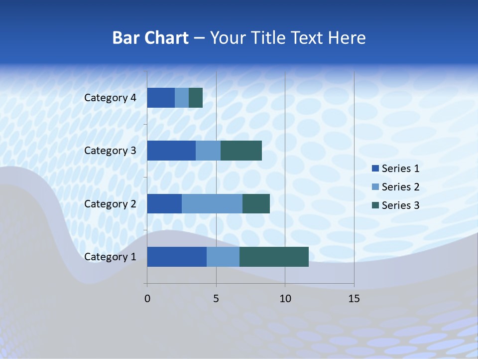 Cold Curve Shape PowerPoint Template
