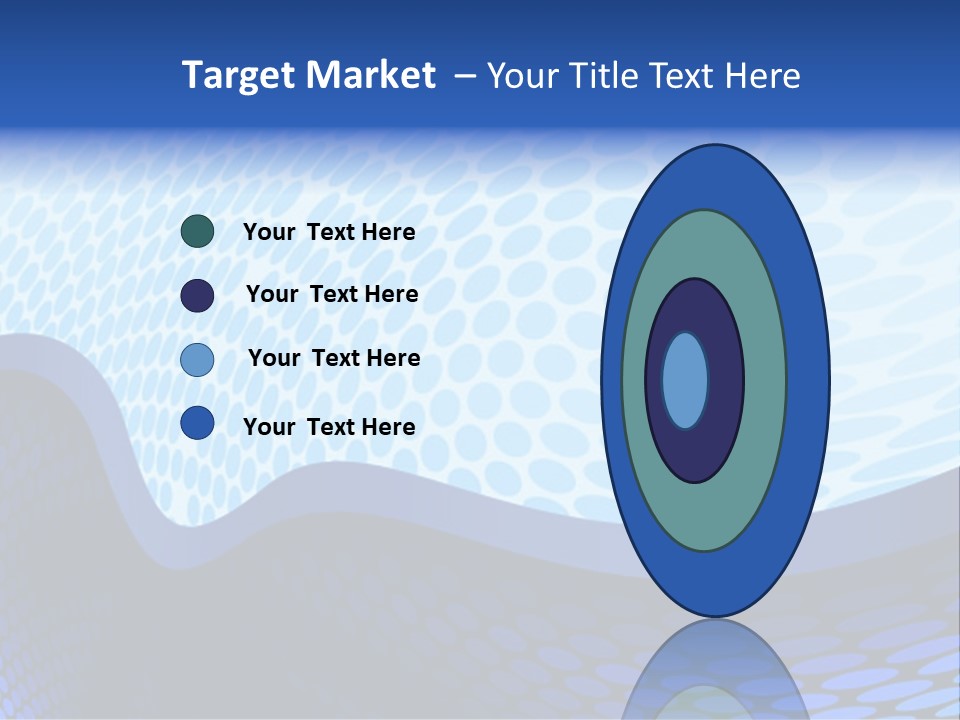 Cold Curve Shape PowerPoint Template