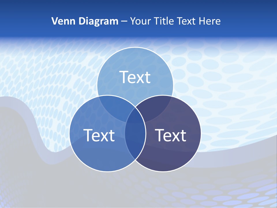 Cold Curve Shape PowerPoint Template
