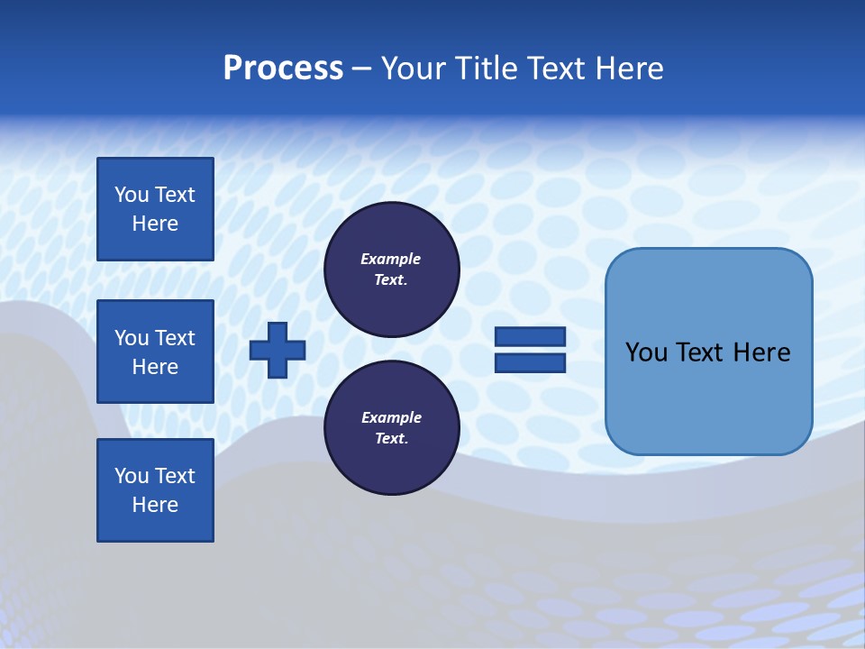 Cold Curve Shape PowerPoint Template