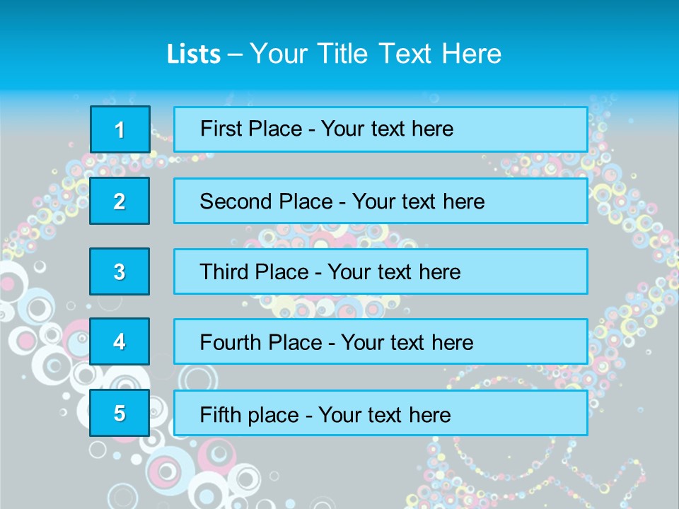 Party Style Mixed PowerPoint Template