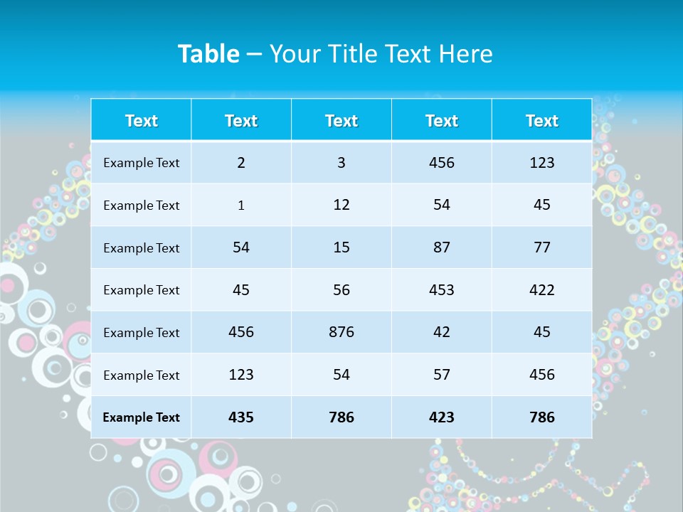 Party Style Mixed PowerPoint Template