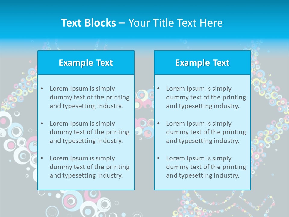 Party Style Mixed PowerPoint Template