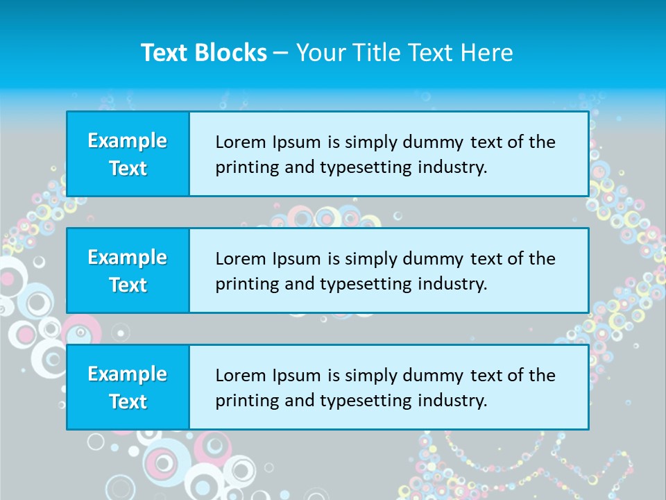 Party Style Mixed PowerPoint Template