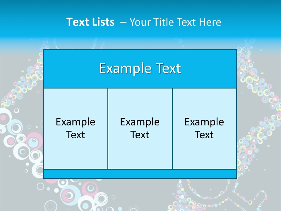 Party Style Mixed PowerPoint Template