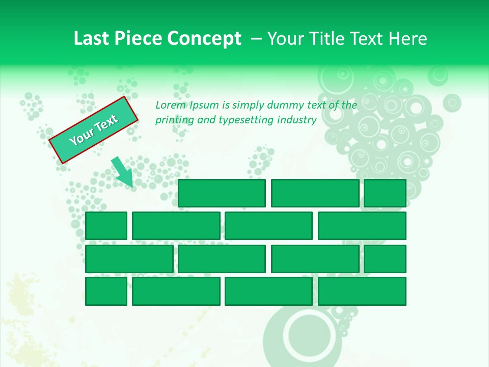 Leg Texture Bottle PowerPoint Template