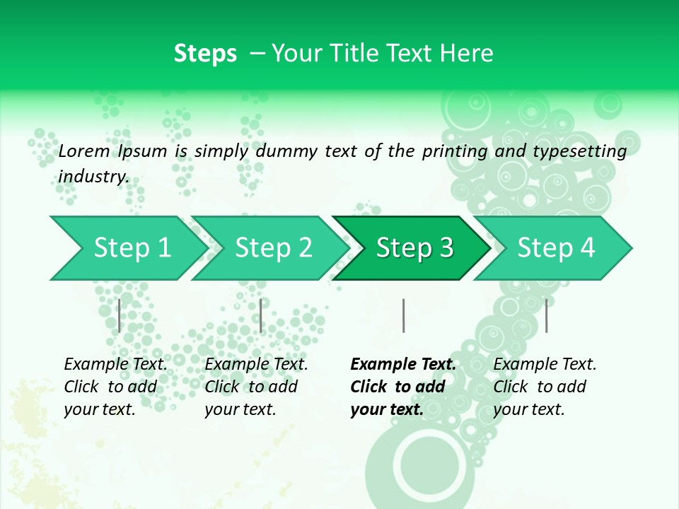 Leg Texture Bottle PowerPoint Template
