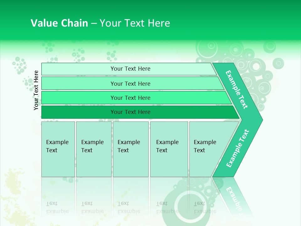 Leg Texture Bottle PowerPoint Template