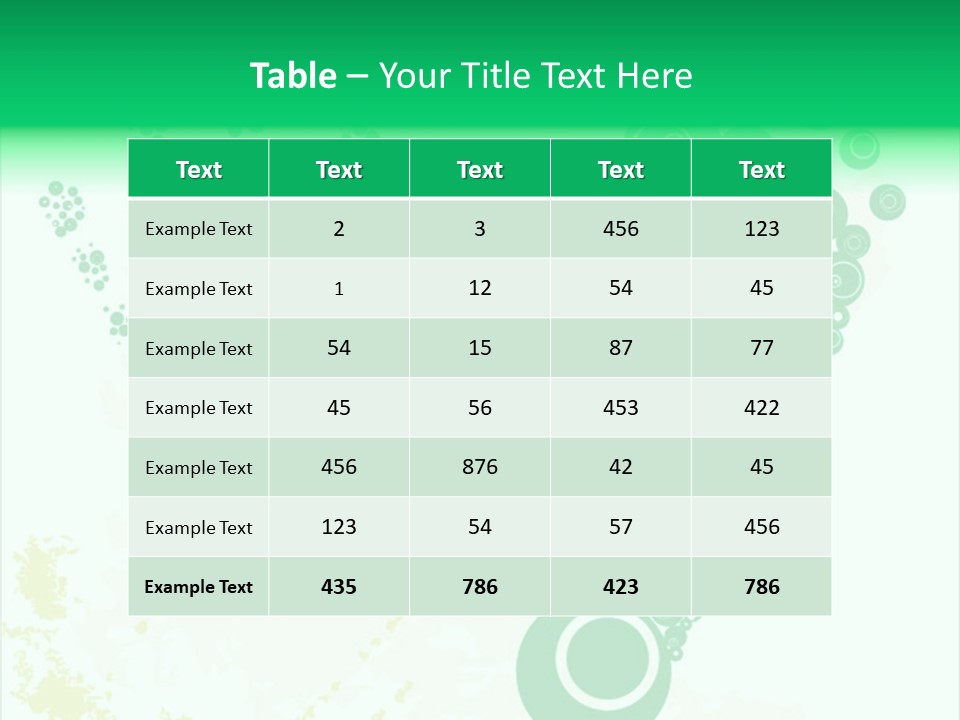 Leg Texture Bottle PowerPoint Template