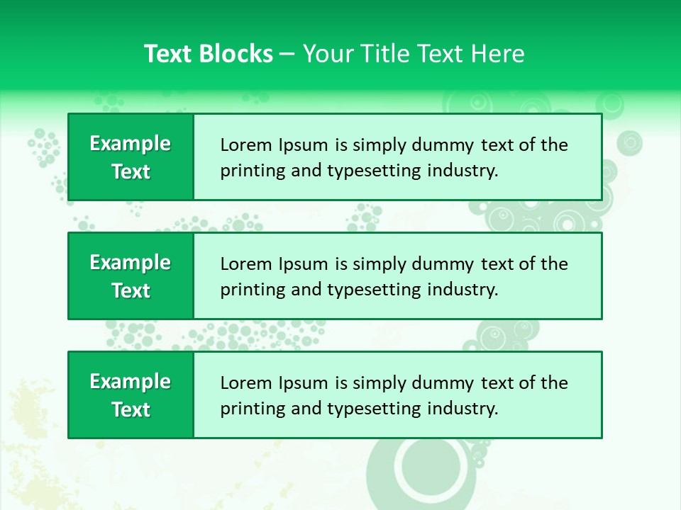 Leg Texture Bottle PowerPoint Template