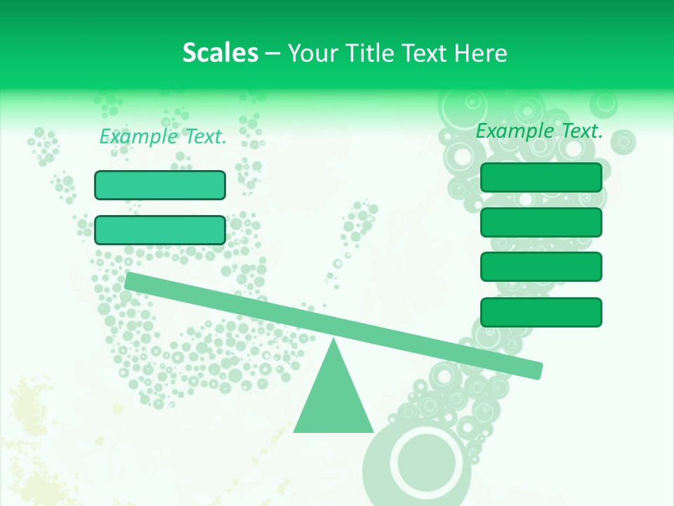 Leg Texture Bottle PowerPoint Template