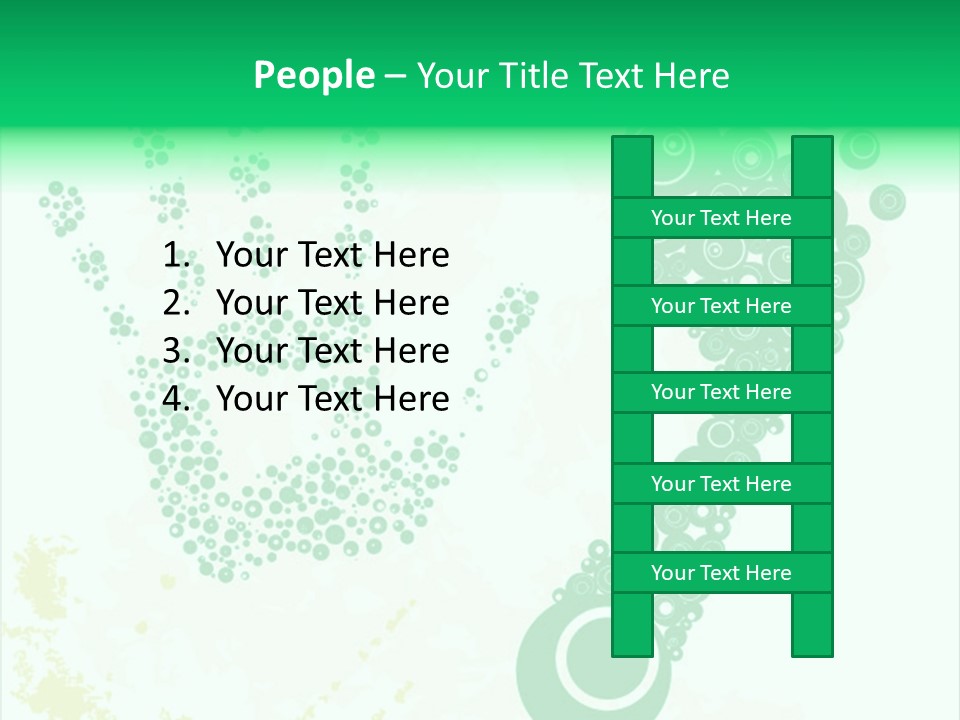 Leg Texture Bottle PowerPoint Template