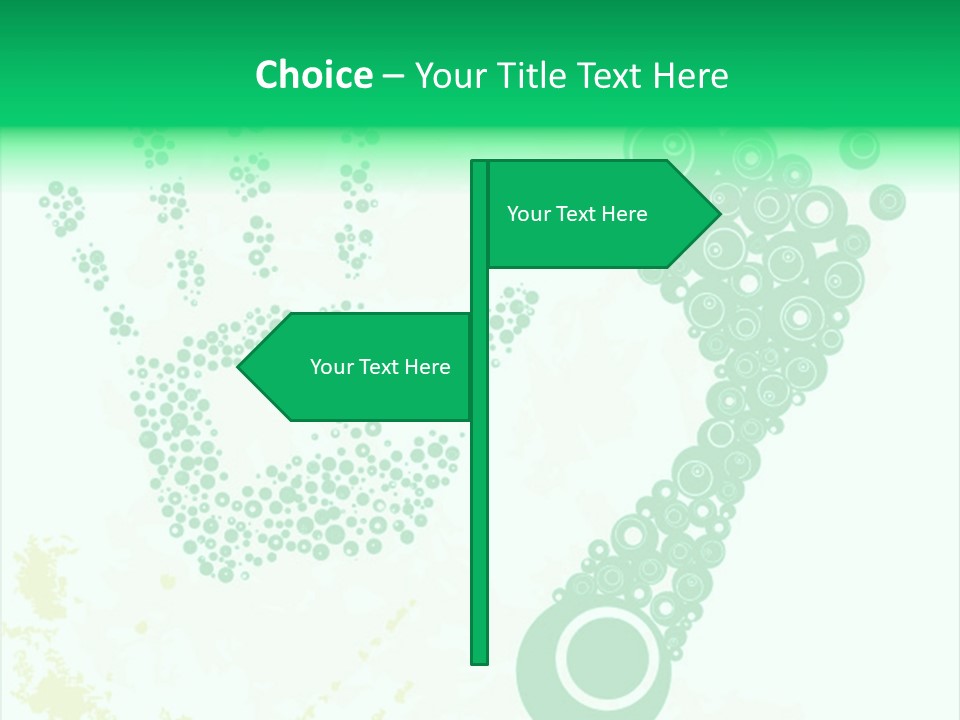 Leg Texture Bottle PowerPoint Template