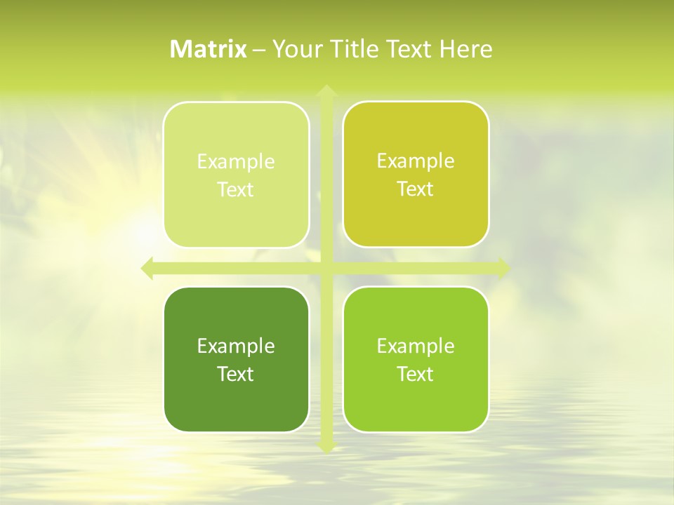 Summer Organic Plants PowerPoint Template