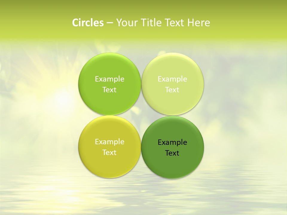 Summer Organic Plants PowerPoint Template