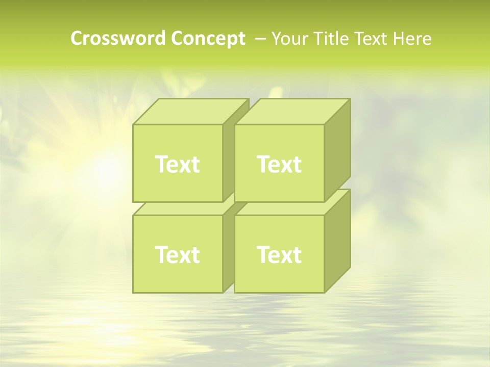 Summer Organic Plants PowerPoint Template