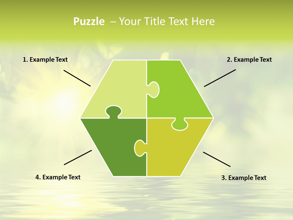 Summer Organic Plants PowerPoint Template