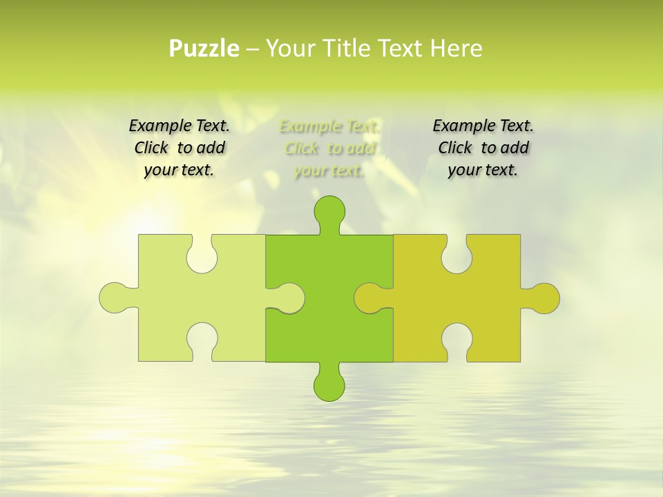 Summer Organic Plants PowerPoint Template