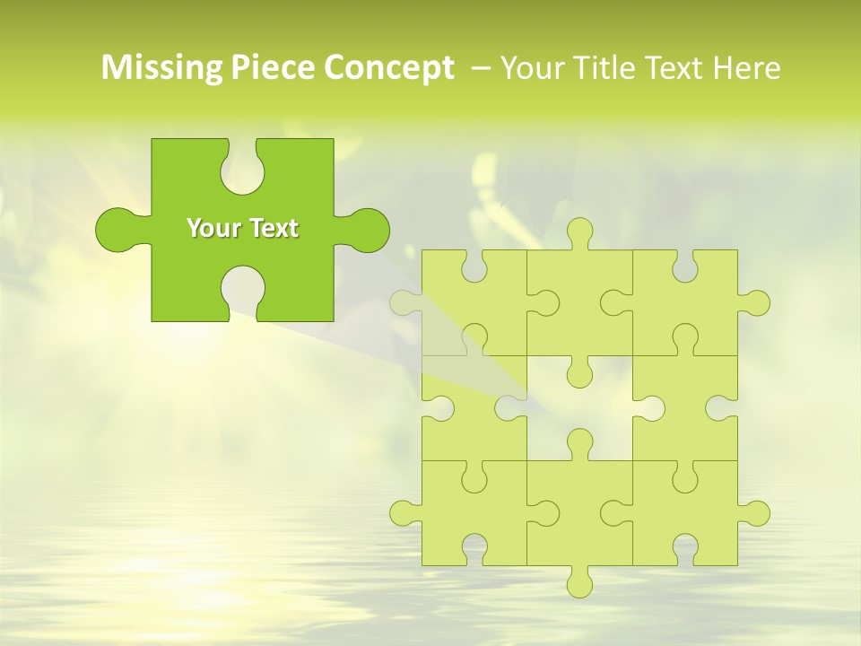 Summer Organic Plants PowerPoint Template