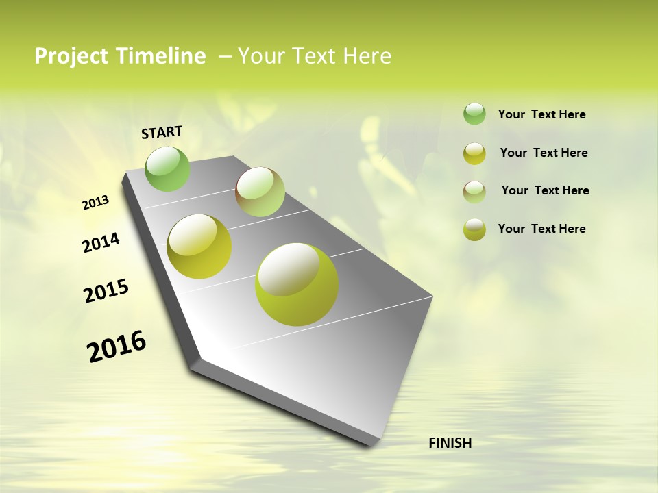 Summer Organic Plants PowerPoint Template
