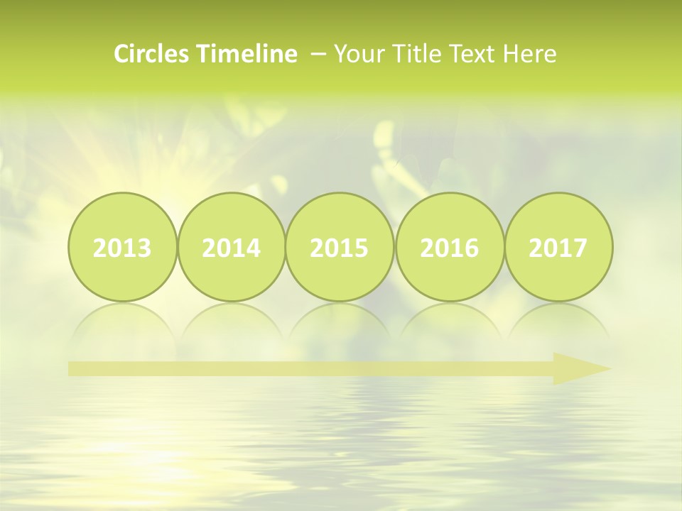 Summer Organic Plants PowerPoint Template