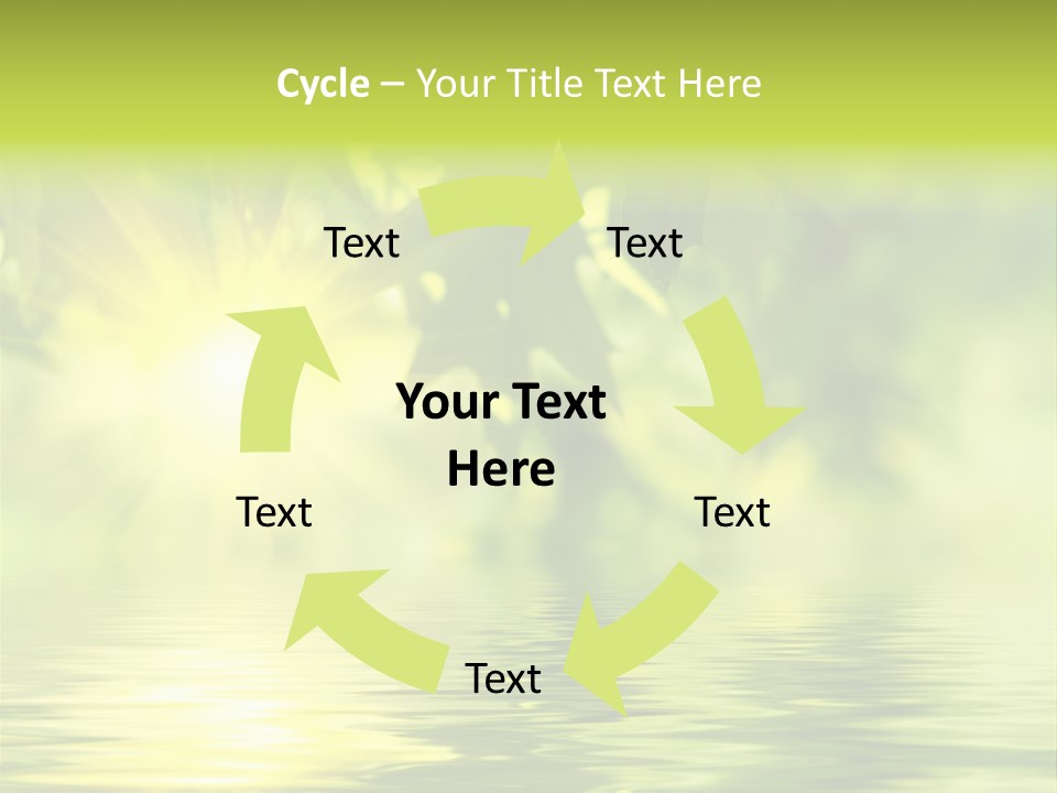 Summer Organic Plants PowerPoint Template