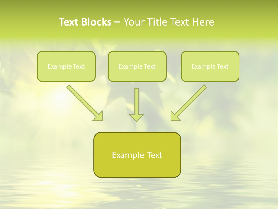 Summer Organic Plants PowerPoint Template