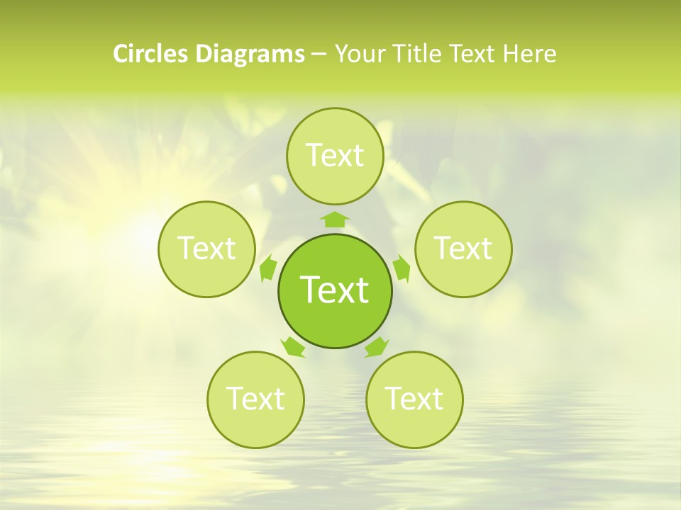 Summer Organic Plants PowerPoint Template