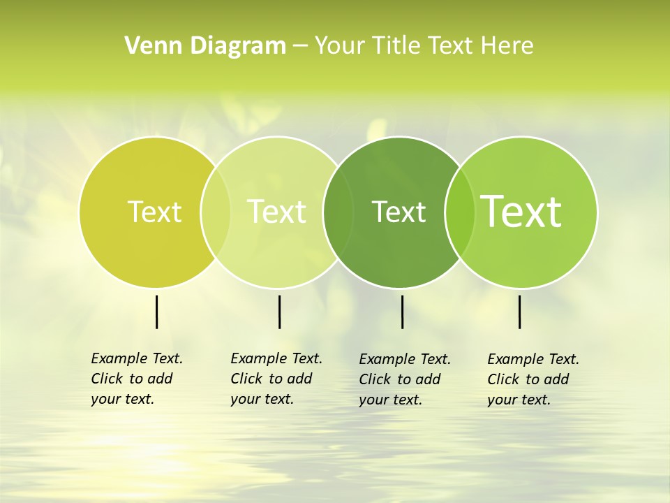 Summer Organic Plants PowerPoint Template