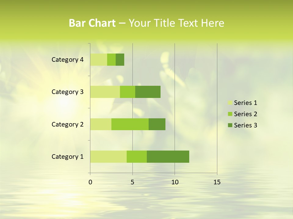 Summer Organic Plants PowerPoint Template