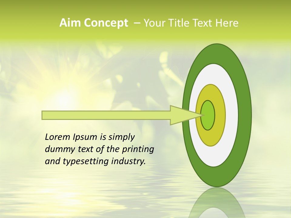 Summer Organic Plants PowerPoint Template