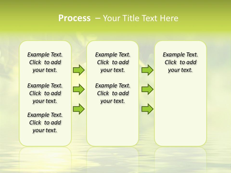 Summer Organic Plants PowerPoint Template