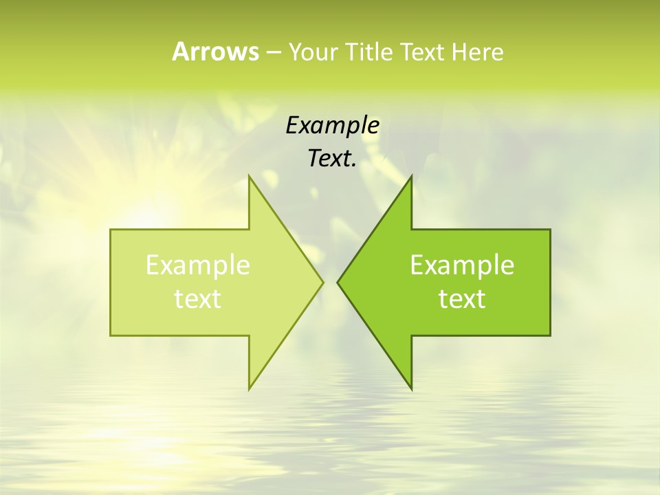 Summer Organic Plants PowerPoint Template