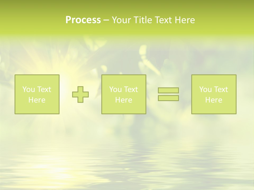 Summer Organic Plants PowerPoint Template