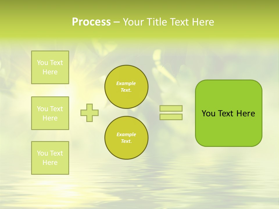 Summer Organic Plants PowerPoint Template