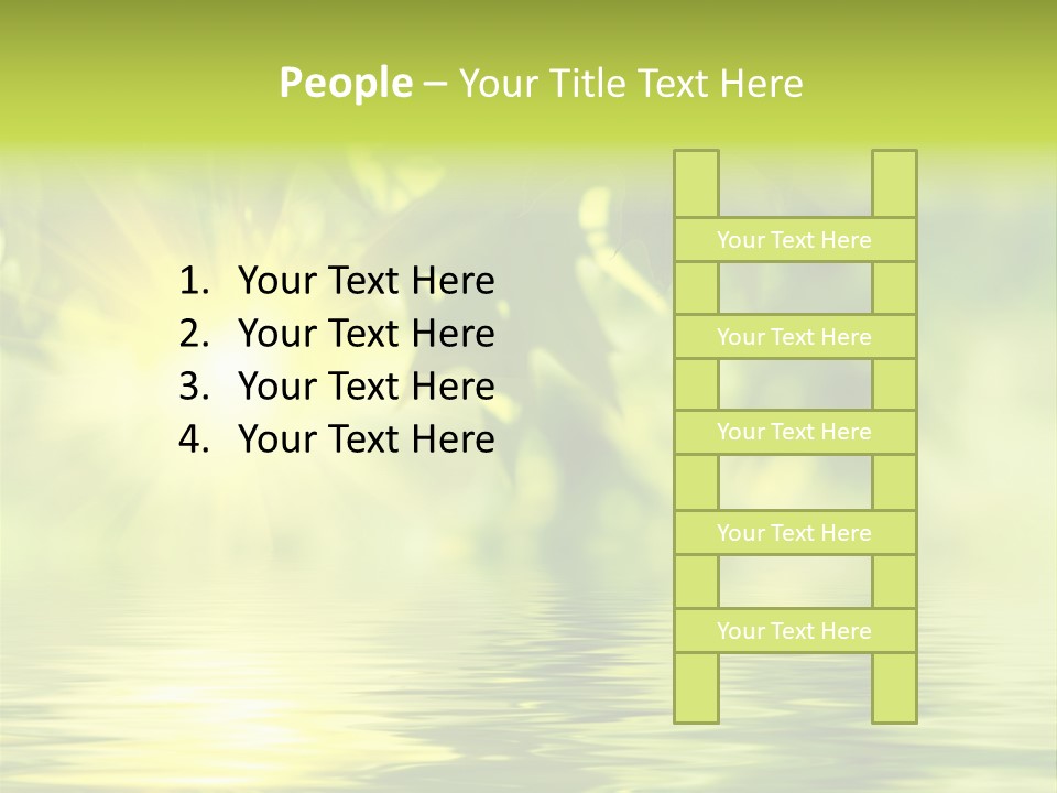 Summer Organic Plants PowerPoint Template