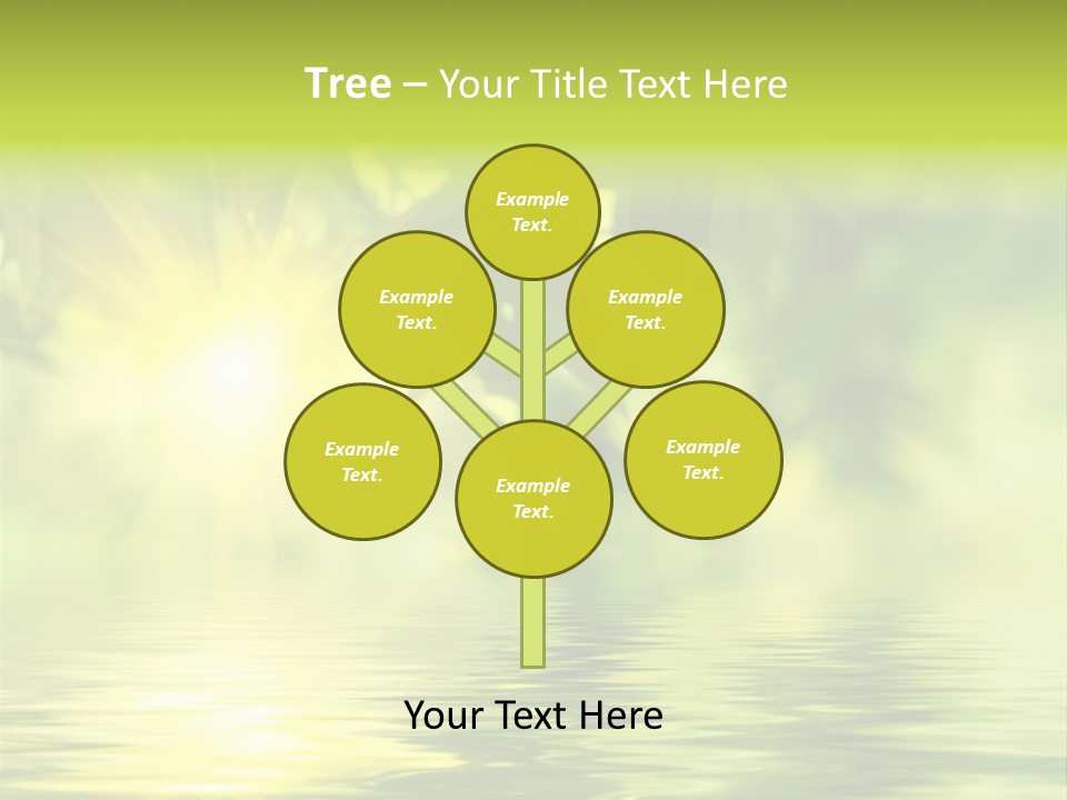 Summer Organic Plants PowerPoint Template