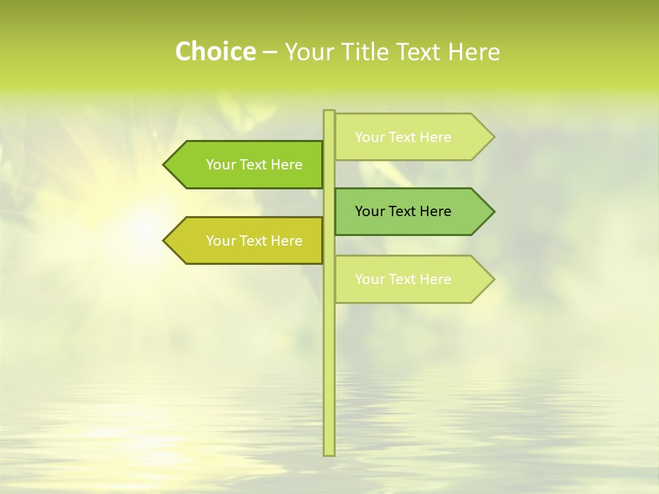 Summer Organic Plants PowerPoint Template