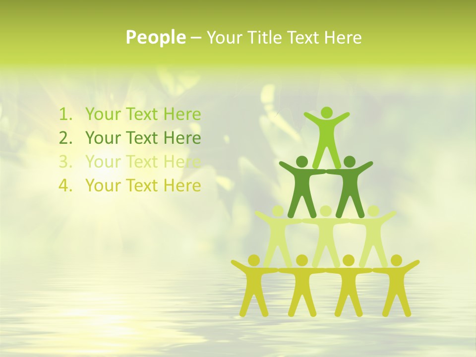 Summer Organic Plants PowerPoint Template