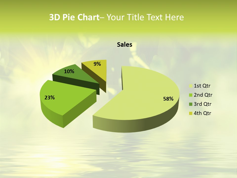 Summer Organic Plants PowerPoint Template