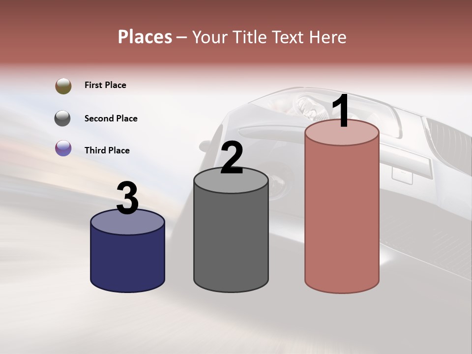 Transportation Automotive Rush PowerPoint Template