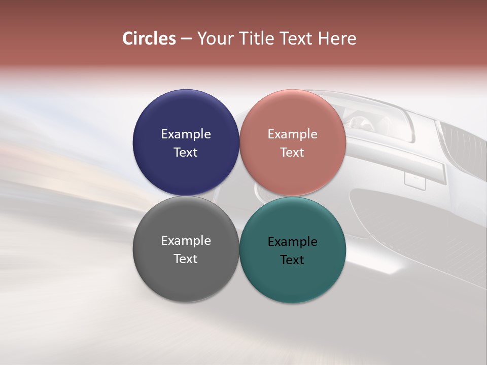 Transportation Automotive Rush PowerPoint Template