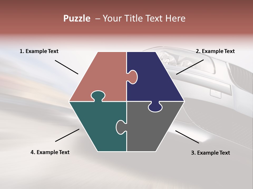 Transportation Automotive Rush PowerPoint Template