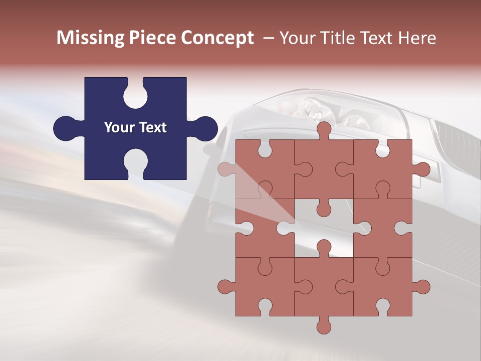 Transportation Automotive Rush PowerPoint Template