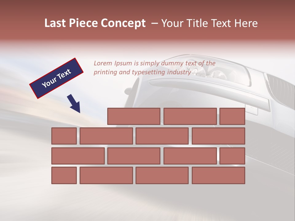 Transportation Automotive Rush PowerPoint Template